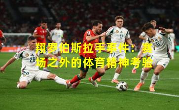 翔罗伯斯拉手事件：赛场之外的体育精神考验