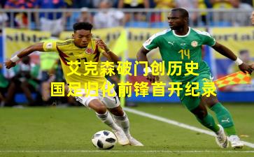 艾克森破门创历史 国足归化前锋首开纪录