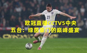 欧冠直播CCTV5中央五台：绿茵豪门的巅峰盛宴